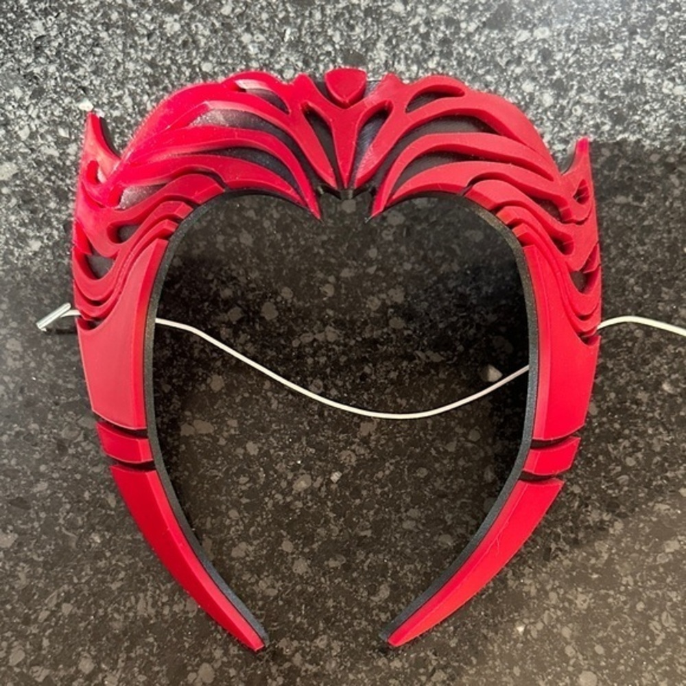 3D Printed Scarlett Witch Face Cover - Halloween 🎃